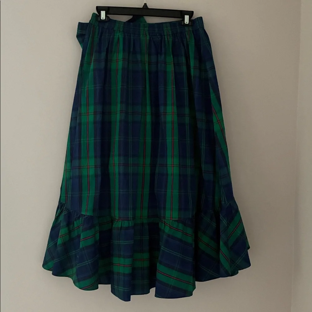 J Crew Plaid Maxi Skirt - Picture 6 of 7